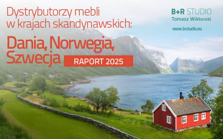 Przedsprzedaż raportu: „Dystrybutorzy mebli w krajach skandynawskich - Dania, Norwegia, Szwecja”